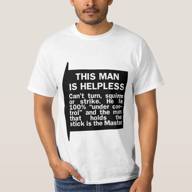 DEN HÄR MANNEN ÄR HJÄLLÖS T SHIRT (Framsida)