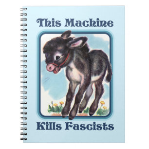 Den här Maskin-Dödan fascister Anteckningsbok