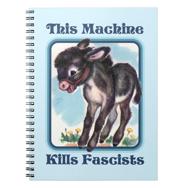 Den här Maskin-Dödan fascister Anteckningsbok (Framsidan)
