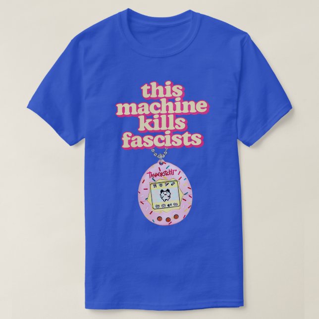 Den här Maskin-Dödan fascister T Shirt (Design framsida)