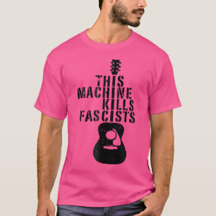 Den här Maskiner-Dödan är fascister Funny Guitar M T Shirt