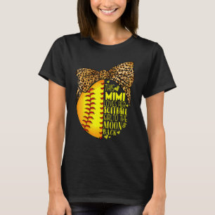 Den här Mimi Kärlek Hennes Softball Girl Mors dag T Shirt