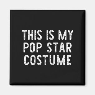 Den här min P Star Costume Halloween Easy Kids Vux Magnet