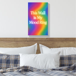 Den här muren är min Mood Ring Canvas för överto