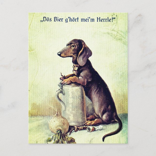 Den här ölen tillhör till min herre! vykort (Framsida)