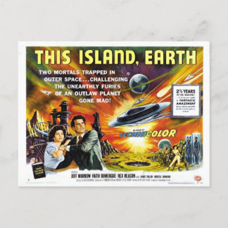 Den här öns naturfilm Poster vykort