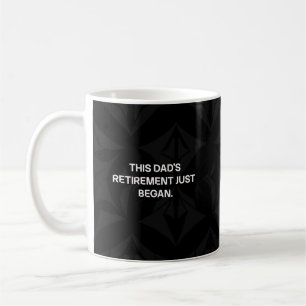 Den här pappans pension just har börjat Design Kaffemugg