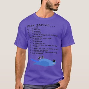 Den här parrot är en EX-parrot T Shirt