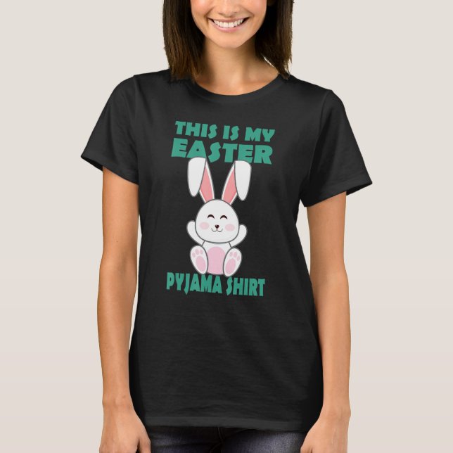 Den här Påskharn är min Påsk Pajama T Shirt (Framsida)