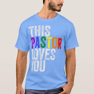 Den här pastorn Kärlek Du Pride Gay Parad T Shirt