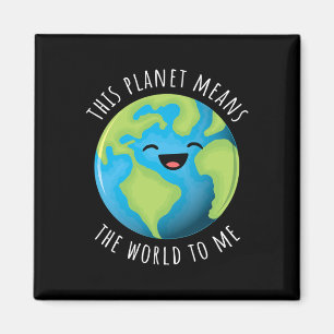 Den här planeten Elak världen till mig och Cute Ea Magnet