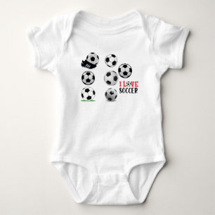 Den här pojken kärlek Football med fotboll T Shirt