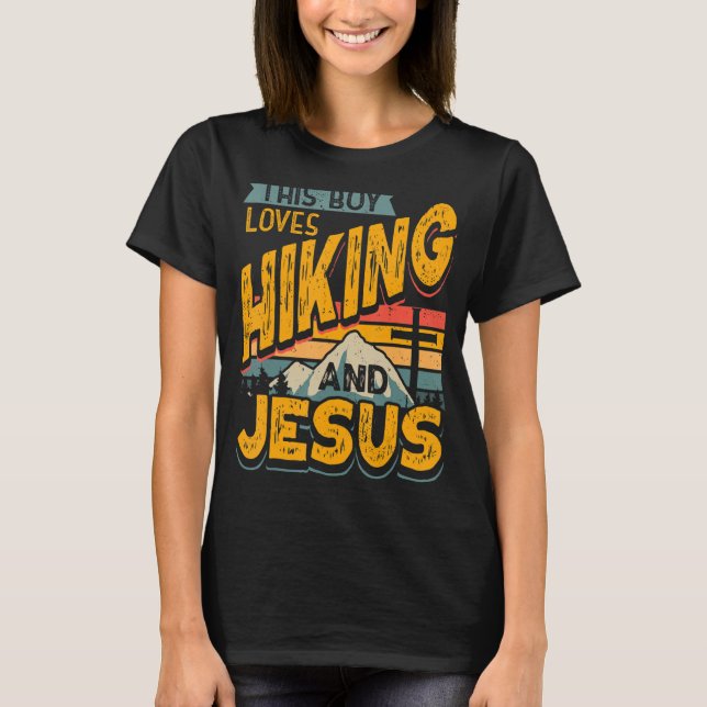 Den här pojken Kärlek och Jesus natur... T Shirt (Framsida)