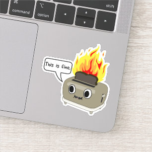 Den här popup-bilden är bra Sticker Klistermärken