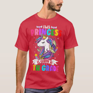 Den här prinsessan ska åka till 6e Klass Unicorn M T Shirt