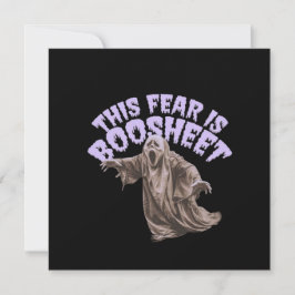 Den här rädslan är ett bokmärke - en snygg Hallowe Inbjudningar