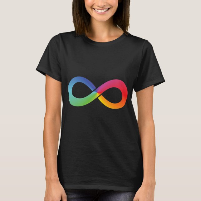 Den här regnbågsskjortan symboliserar spelar ingen t shirt (Framsida)