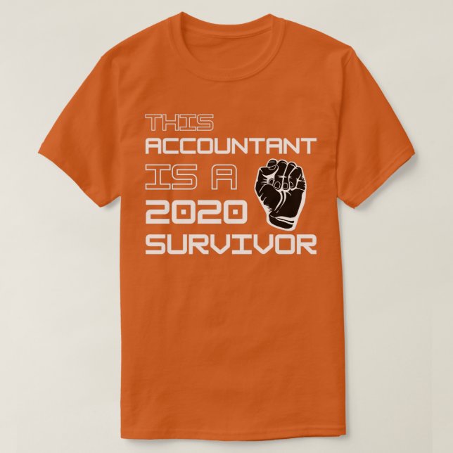 Den här revisorn är en 2020-årsfirma t shirt (Design framsida)