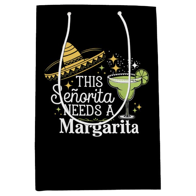 Den här señoritan behöver en Margarita Cinco De Ma (Framsidan)