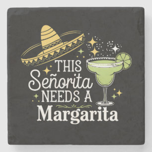 Den här señoritan behöver en Margarita Cinco De Ma Stenunderlägg