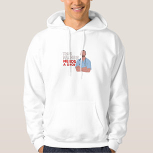 Den här sjuksköterskan behöver en chans hoodie