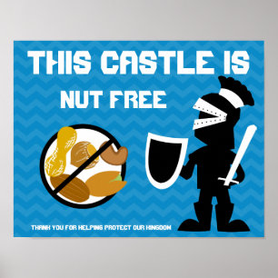 Den här slottet är fritt från Nöt, Knight. Poster