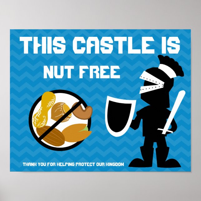 Den här slottet är fritt från Nöt, Knight. Poster (Framsidan)