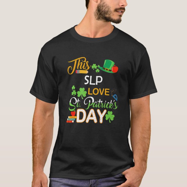 Den här slumpen Kärlek St Patrick S Day Shenanigan T Shirt (Framsida)