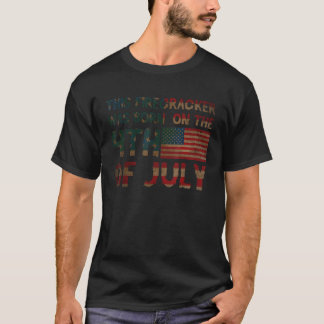 Den här smällaren föddes på den 4 juli amer t shirt