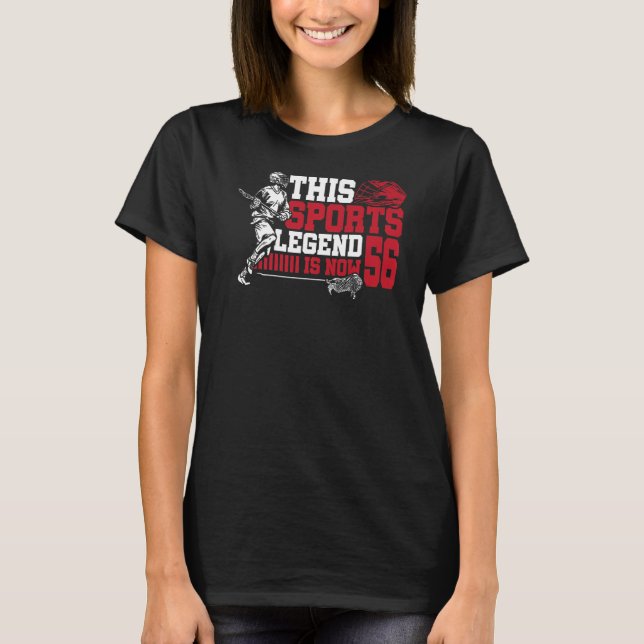 Den här sportens förklaring är nu 56 Lacrosse-spel T Shirt (Framsida)