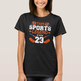 Den här sportlegenden är nu 23 hockey-spel, 23:e f t shirt