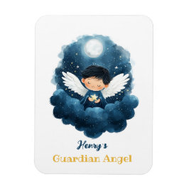 Den här Starry Night Guardian Angel Magnet