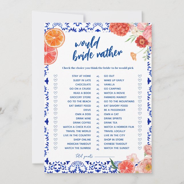 Den här storduschen skulle hellre bruka spelkortet inbjudningar (Framsida)