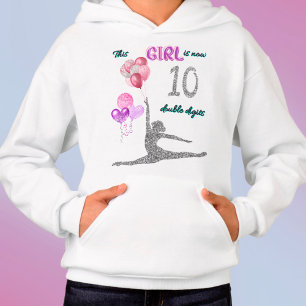 Den här tjejen är nu tio Dubblors gymnastika T Shirt