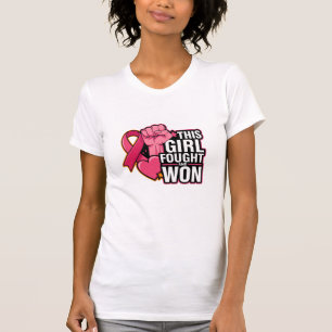Den här tjejen Fght and Won T Shirt