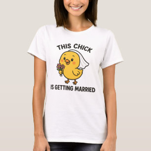 Den här tjejen gifter sig t shirt