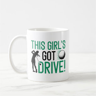 Den här tjejen Har Drive Kaffemugg