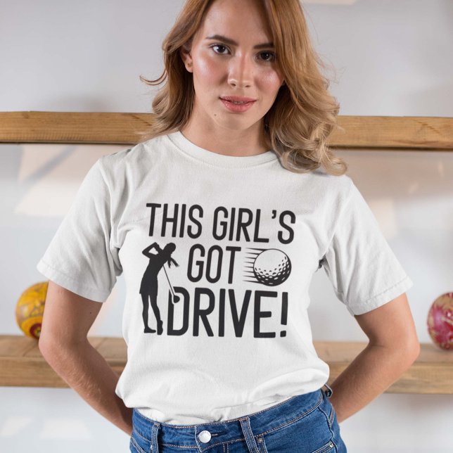 Den här tjejen Har Drive T Shirt (Skapare uppladdad)