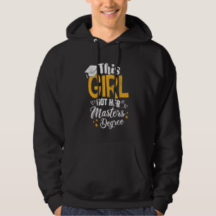 Den här tjejen Har hennes magisterexamen i Student Hoodie