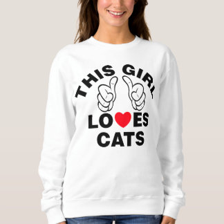 Den här tjejen Kärlek Cats Tee Shirt