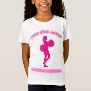 Den här tjejen Kärlek Cheerlead T Shirt
