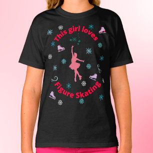 Den här tjejen Kärlek Figur Skating T-Shirt