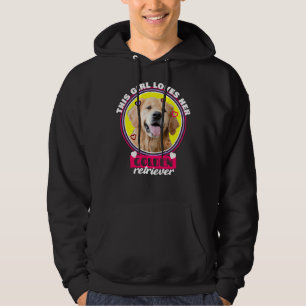 Den här tjejen Kärlek Hennes gyllene kvarlevare Hoodie