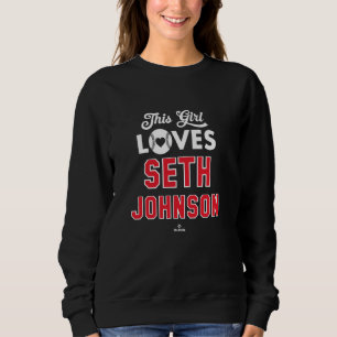 Den här tjejen Kärlek Seth Johnson Philadelphia Ba T Shirt