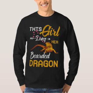 Den här tjejen Kärleken... Hennes böjda drakhollöd T Shirt
