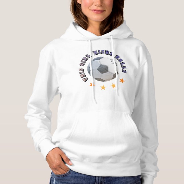 Den här tjejen Kicks Bollar T Shirt (Framsida)