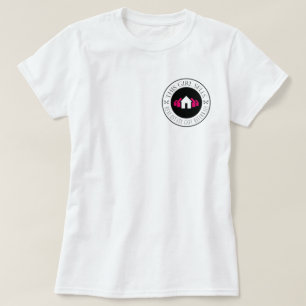 Den här tjejen säljer reella hänskjutningar till H T Shirt