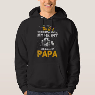 Den här tjejen som slår mitt hjärta hon kallar mig hoodie