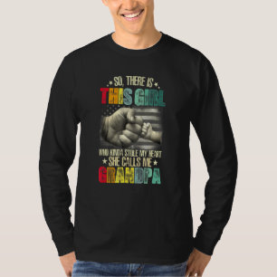 Den här tjejen som slår mitt hjärta hon kallar mig t shirt