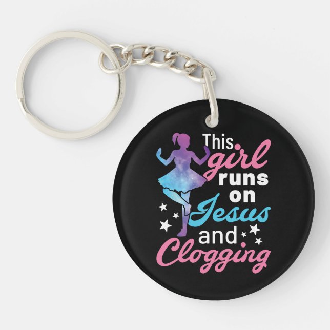 Den här tjejen Springa på Jesus och Clogg (Framsidan)
